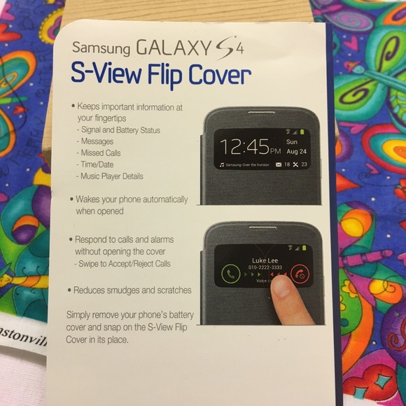 Samsung Galaxy S4 S-View Flip - Picture 3 of 3